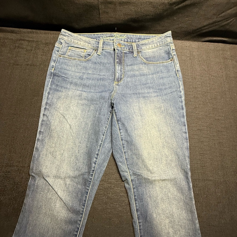 Universal Thread Blue Straight Leg Jeans